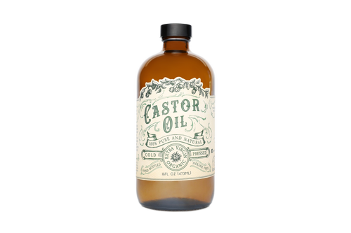 Organic Cold Pressed Castor Oil Hexane Free, 16oz