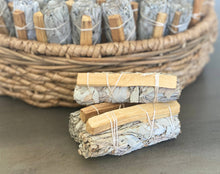 Load image into Gallery viewer, White Sage Smudge Sticks with Palo Santo