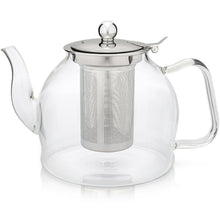 Load image into Gallery viewer, Glass Teapot With Removable Infuser, 27 oz