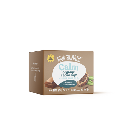 Four Sigmatic Calm Mushroom Cacao Mix with Reishi, 10 packets