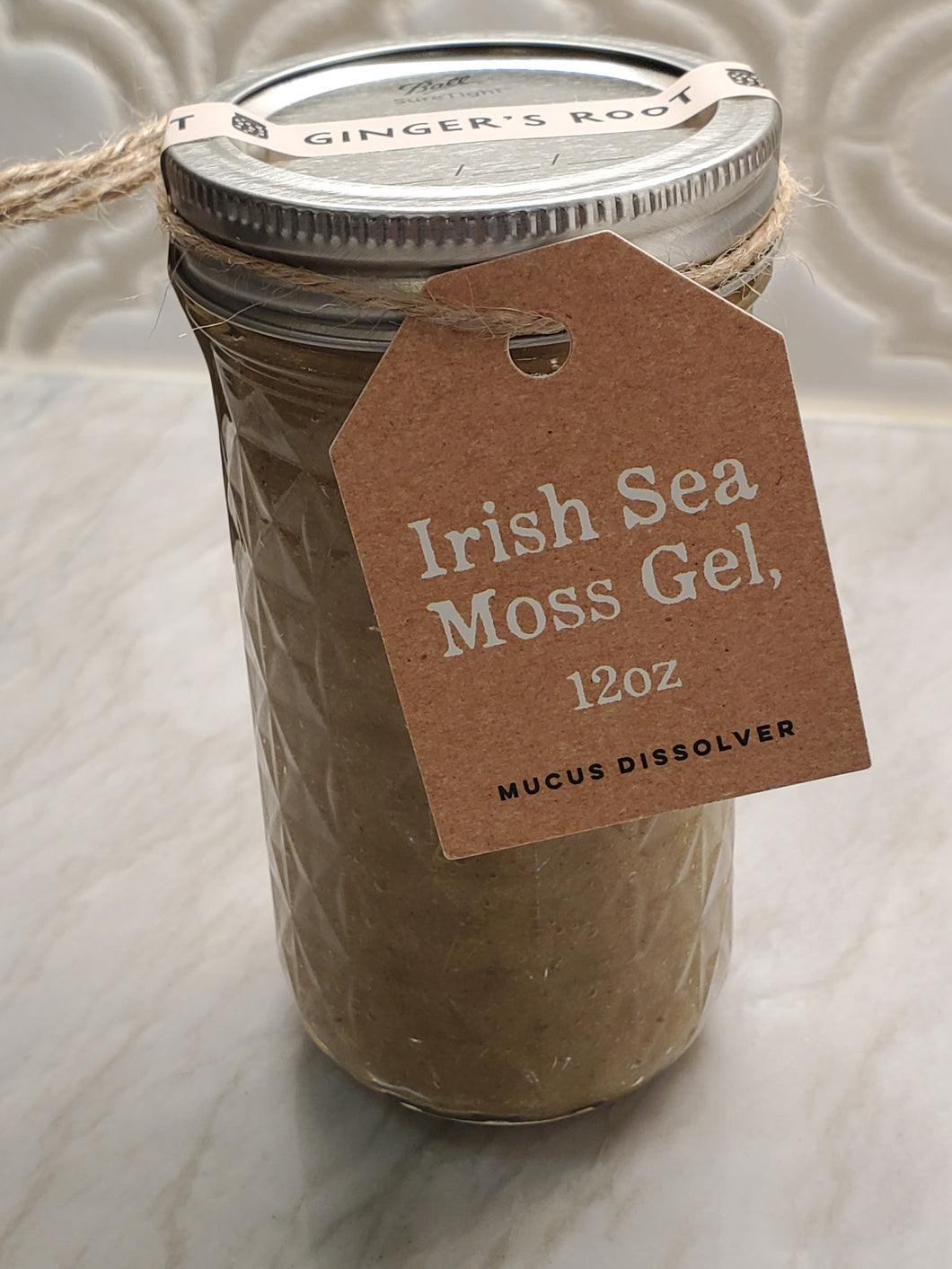 Sea Moss Gel with Bladderwrack and Burdock Root