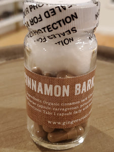 Cinnamon Bark Capsules, 30ct.