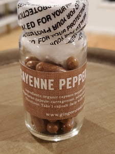 Cayenne Pepper Capsules, 30ct.
