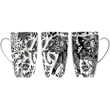 Load image into Gallery viewer, Elephant Tea Mug With Ceramic Lid + Infuser, 16oz